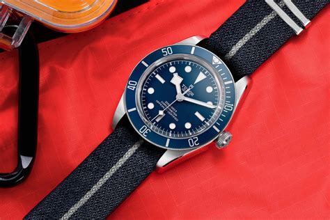 tudor black bay navy blue|tudor black bay 36 price.